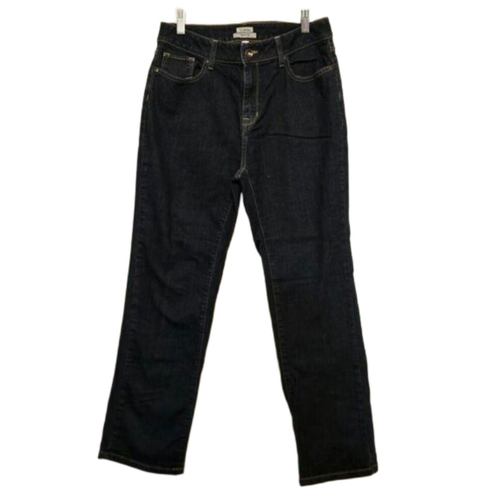 LL Bean Classic Fit Women's Jeans Size 10R Blue Wash